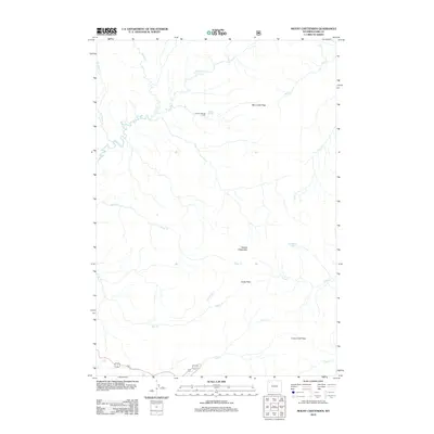 2012 Map of Mount Chittenden, 2012 Print