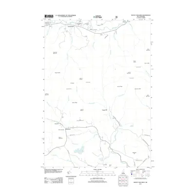 2012 Map of Mount Chocorua, 2012 Print
