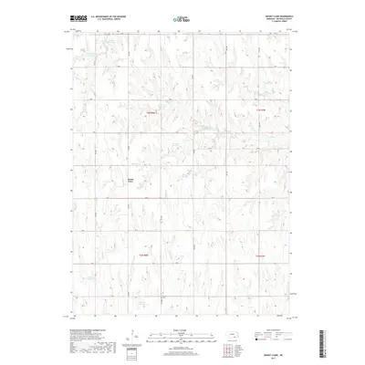 2017 Map of Mount Clare, 2017 Print