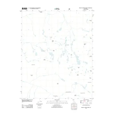 2012 Map of Mount Clarence King, 2012 Print