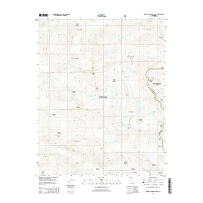 2015 Map of Mount Clarence King, 2015 Print