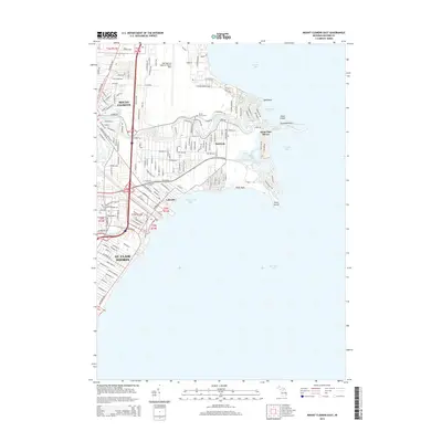 2014 Map of Mount Clemens East, 2014 Print