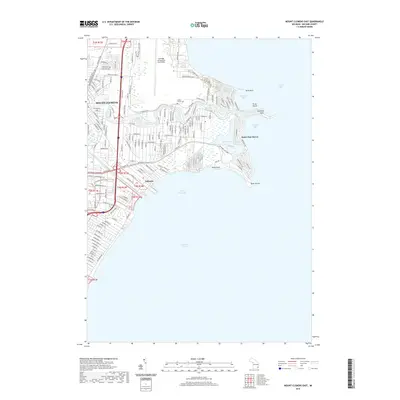 2019 Map of Mount Clemens East, 2019 Print
