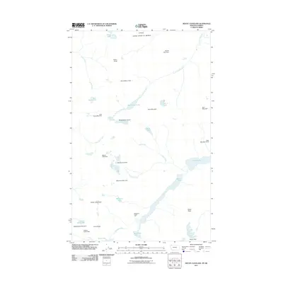 2011 Map of Mount Cleveland, 2011 Print