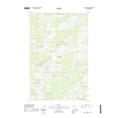 2020 Map of Mount Cleveland, 2020 Print