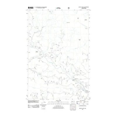 2011 Map of Mount Clifty, 2011 Print