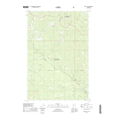 2020 Map of Mount Clifty, 2020 Print