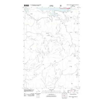 2011 Map of Mount Coeur D'Alene, 2011 Print