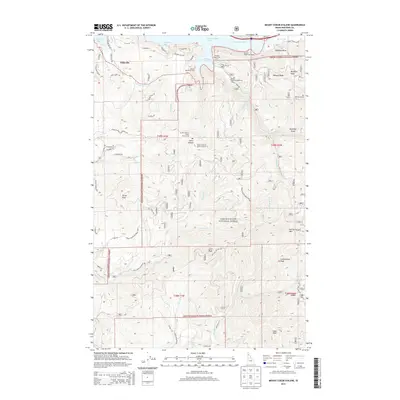 2013 Map of Mount Coeur D'Alene, 2013 Print