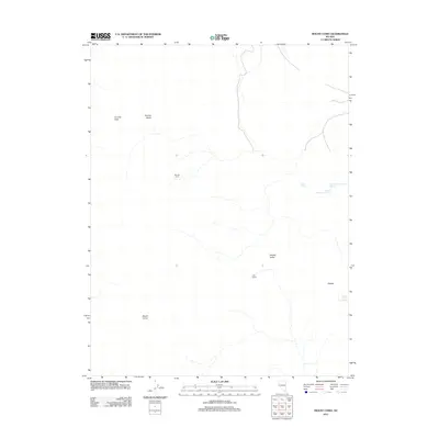 2011 Map of Mount Como, 2011 Print