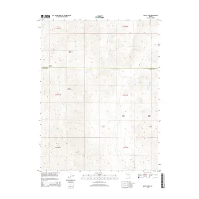 2014 Map of Mount Como, 2014 Print