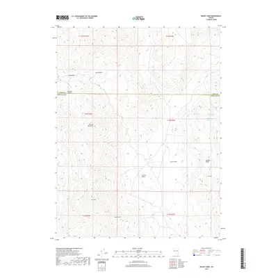 2018 Map of Mount Como, 2018 Print