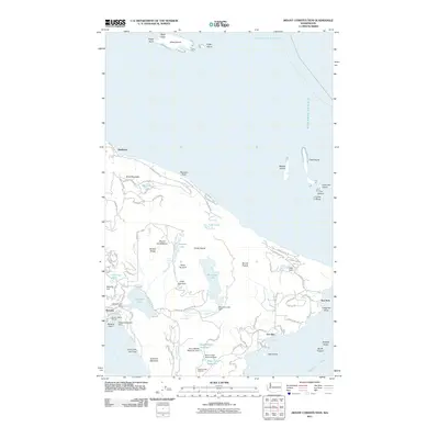 2011 Map of Mount Constitution, 2011 Print