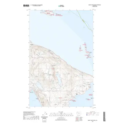 2020 Map of Mount Constitution, 2020 Print