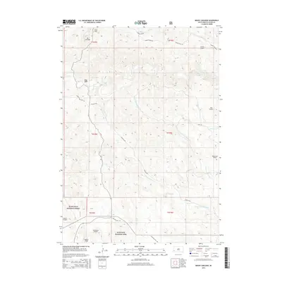 2015 Map of Mount Coolidge, 2015 Print