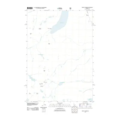 2011 Map of Mount Cramer, 2011 Print