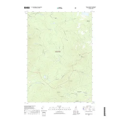 2018 Map of Mount Crescent, 2018 Print
