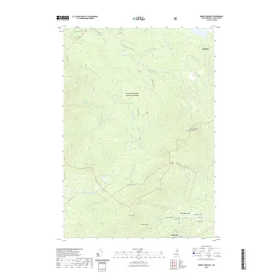 2021 Map of Mount Crescent, 2021 Print