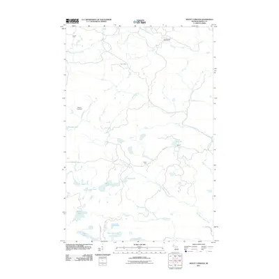 2011 Map of Mount Curwood, 2011 Print