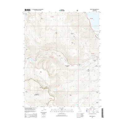 2015 Map of Mount Dana, 2015 Print