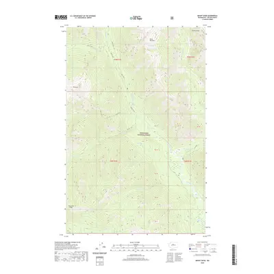 2020 Map of Mount David, 2020 Print