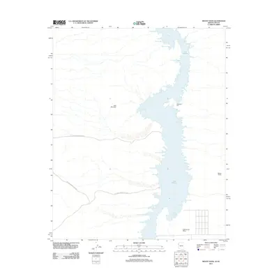 2011 Map of Mount Davis, 2011 Print
