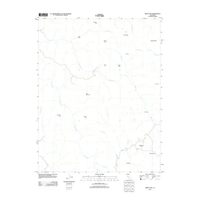 2012 Map of Mount Day, 2012 Print