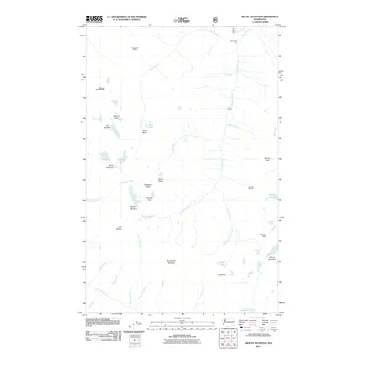 2011 Map of Mount Deception, 2011 Print