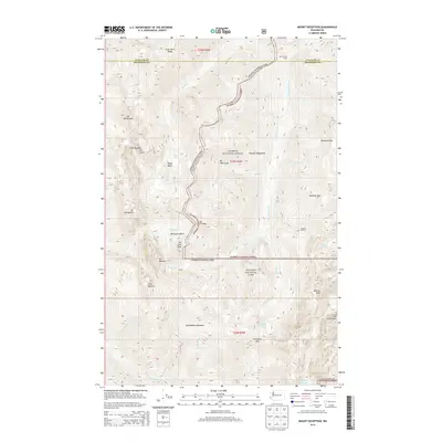 2014 Map of Mount Deception, 2014 Print