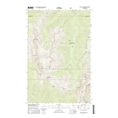 2017 Map of Mount Deception, 2017 Print