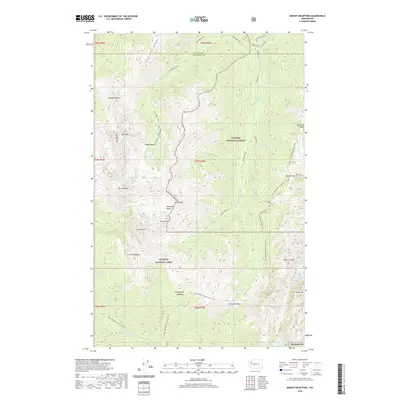 2020 Map of Mount Deception, 2020 Print