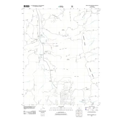 2011 Map of Mount Deception, 2011 Print