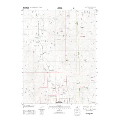 2013 Map of Mount Deception, 2013 Print