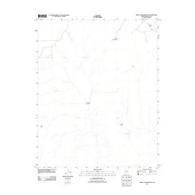 2011 Map of Mount Dellenbaugh, 2011 Print