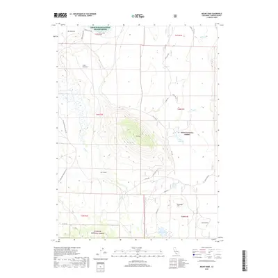 2018 Map of Mount Dome, 2018 Print