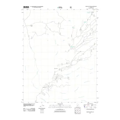 2011 Map of Mount Dutton, 2011 Print