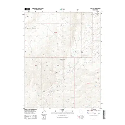 2014 Map of Mount Dutton, 2014 Print