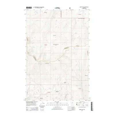 2014 Map of Mount Edith, 2014 Print