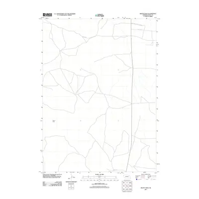 2011 Map of Mount Edna, 2011 Print