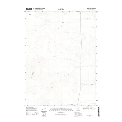 2014 Map of Mount Edna, 2014 Print