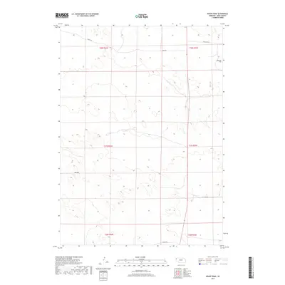 2017 Map of Mount Edna, 2017 Print