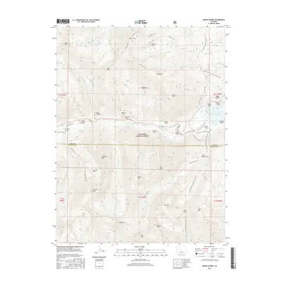 2016 Map of Mount Elbert, 2016 Print