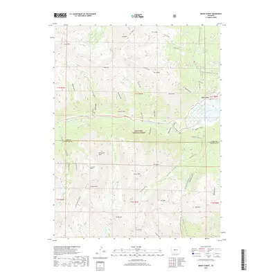 2019 Map of Mount Elbert, 2019 Print
