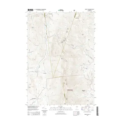 2015 Map of Mount Ellen, 2015 Print