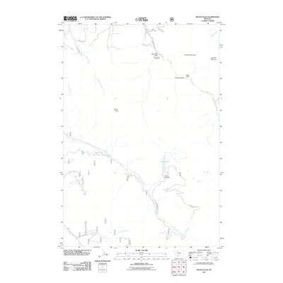 2011 Map of Mount Ellis, 2011 Print