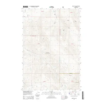 2014 Map of Mount Ellis, 2014 Print