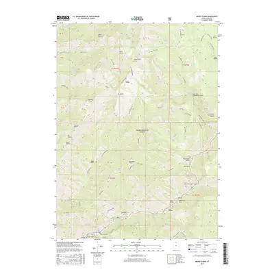 2017 Map of Mount Elmer, 2017 Print
