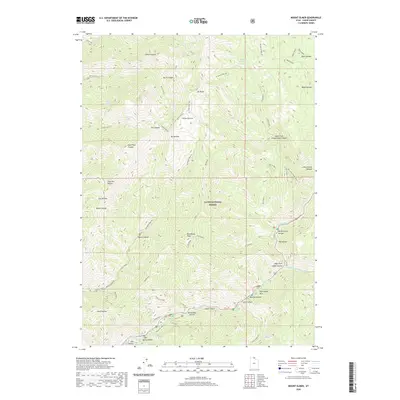 2020 Map of Mount Elmer, 2020 Print