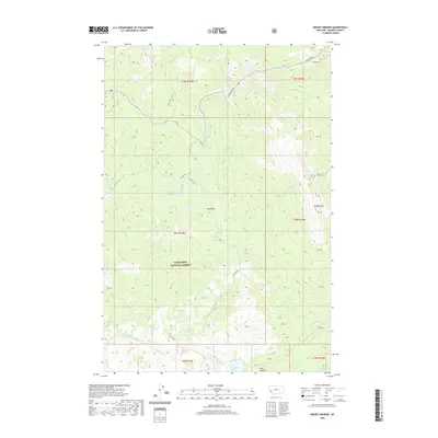 2020 Map of Mount Emerine, 2020 Print