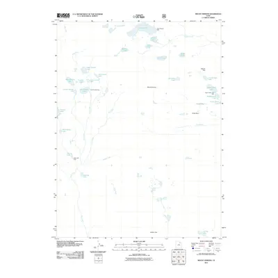 2011 Map of Mount Emmons, 2011 Print